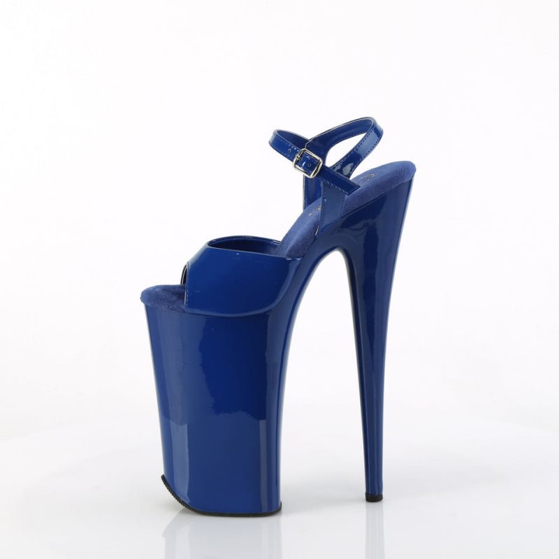 Pleaser Beyond-009 Hakken Dames Blauw | BELGIE BEBSAFLD