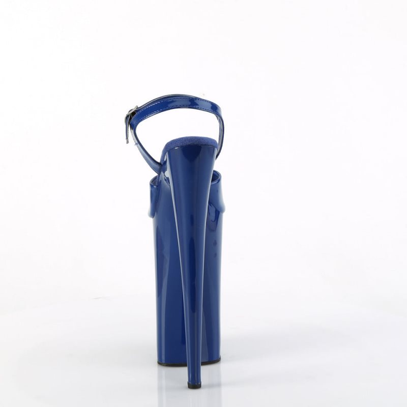 Pleaser Beyond-009 Hakken Dames Blauw | BELGIE BEBSAFLD
