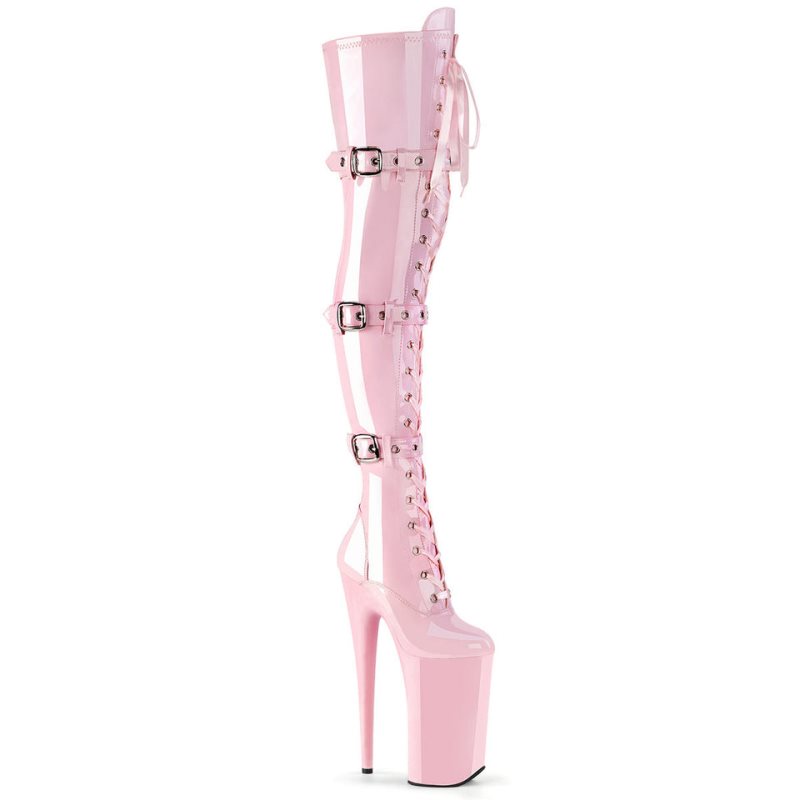Pleaser Beyond-3028 Hoge Hakken Dames Roze | BELGIE BEFOACGM