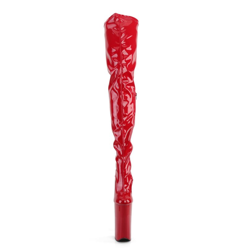 Pleaser Beyond-4000 Hoge Hakken Dames Rood | BELGIE BEMANIEB