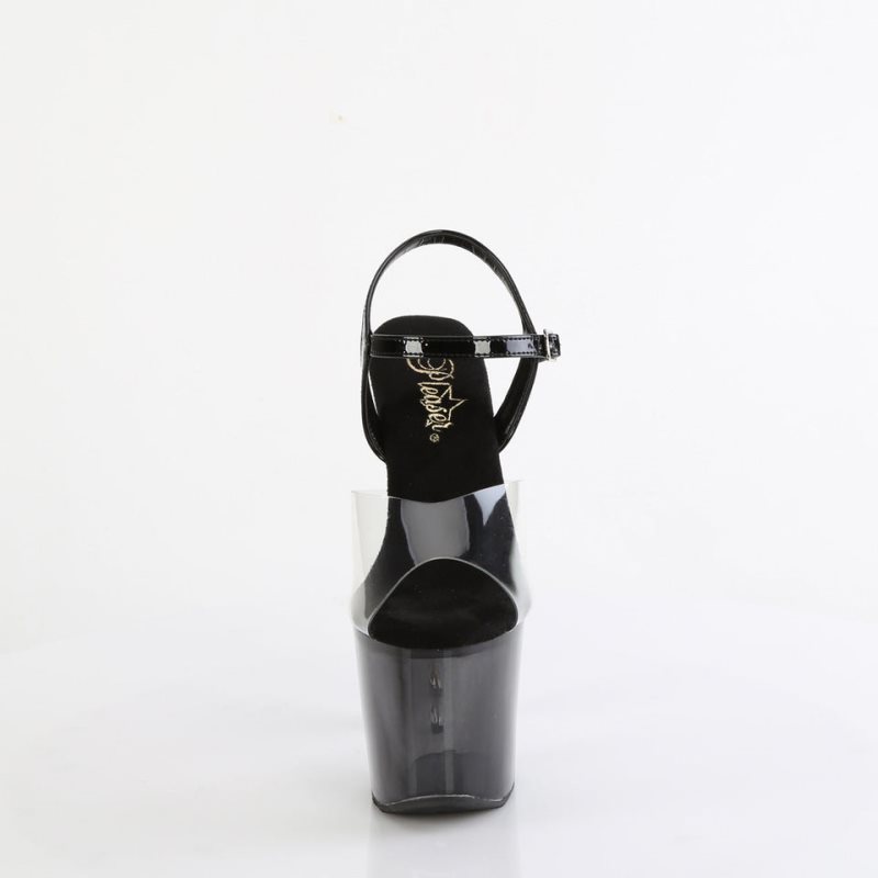Pleaser Bliss-708-1BC Hakken Dames Zwart | BELGIE BEKBWGEA
