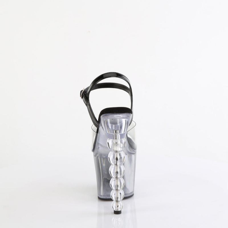 Pleaser Bliss-708-1BC Hakken Dames Zwart | BELGIE BEKBWGEA