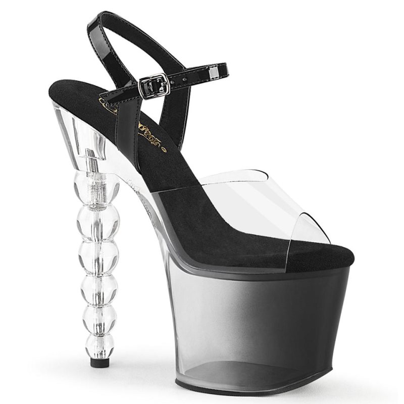 Pleaser Bliss-708-1BC Hakken Dames Zwart | BELGIE BEKBWGEA