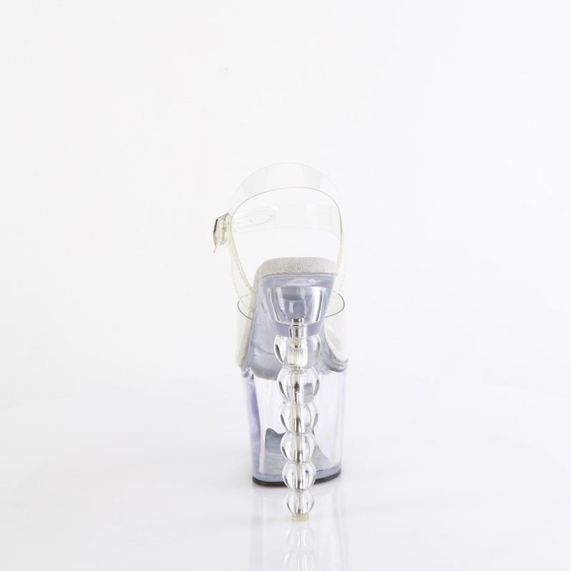 Pleaser Bliss-708 Hakken Dames Clear | BELGIE BEZSOGXD