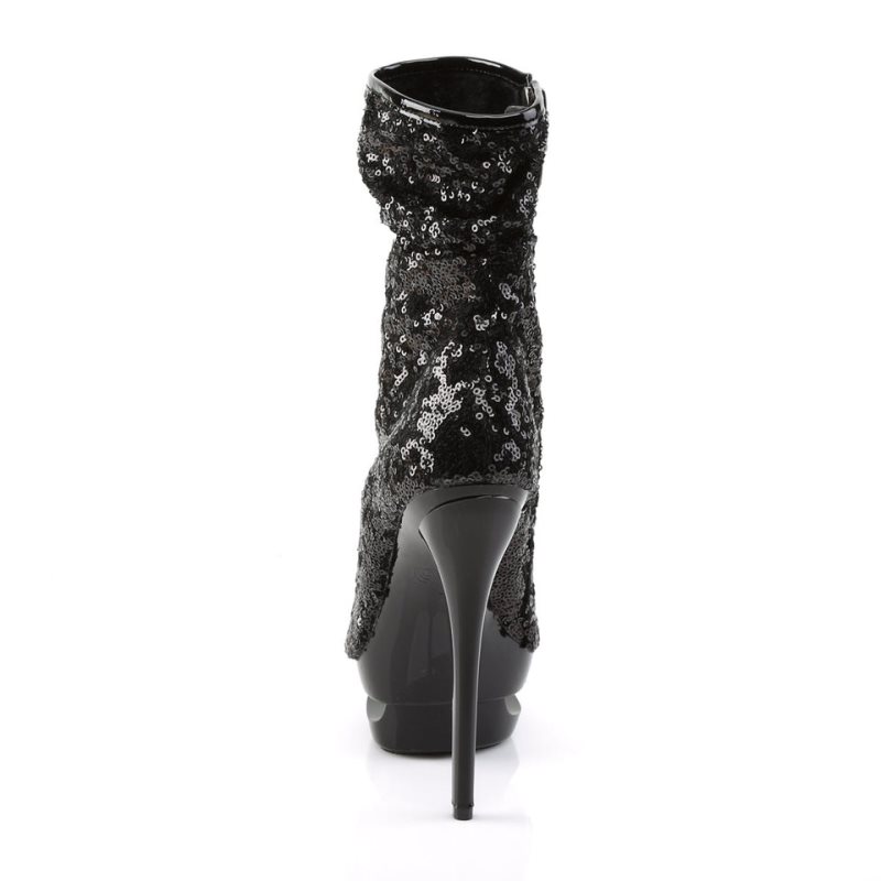 Pleaser Blondie-R-1008 Laarzen Dames Zwart | BELGIE BEPDUYZM
