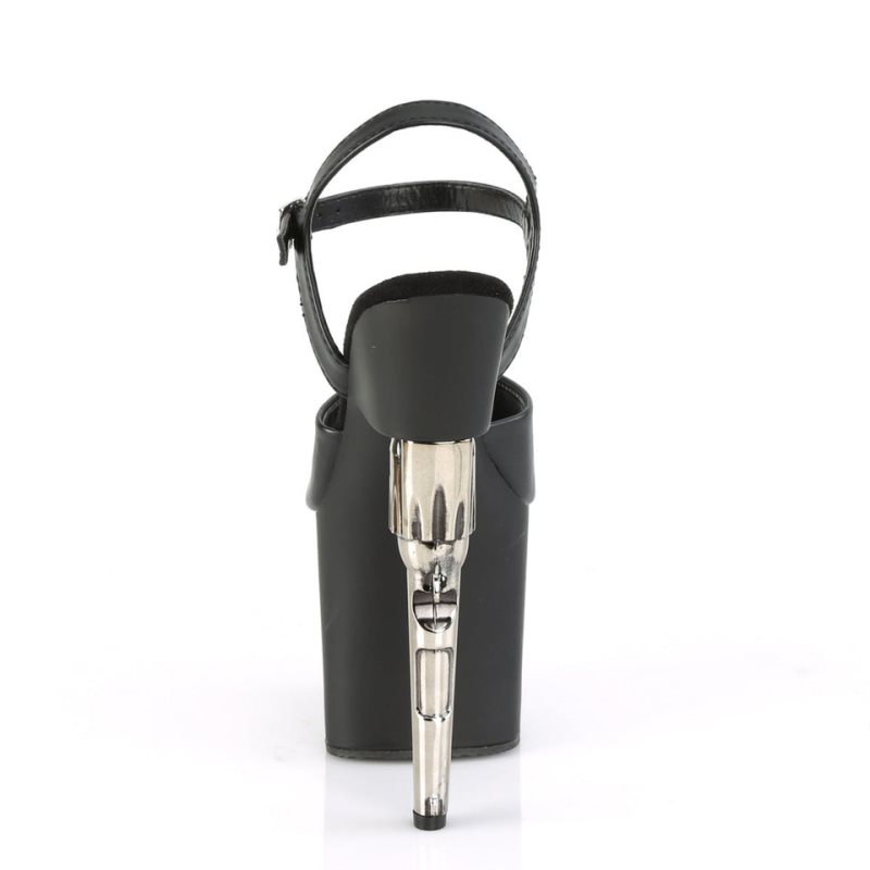 Pleaser Bondgirl-709 Vegan Leather Hakken Dames Zwart | BELGIE BEGUXDBQ