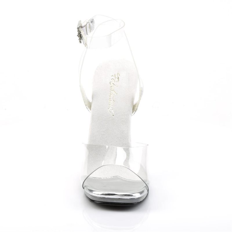 Pleaser Chic-06 Hakken Dames Clear | BELGIE BEQEOBIZ