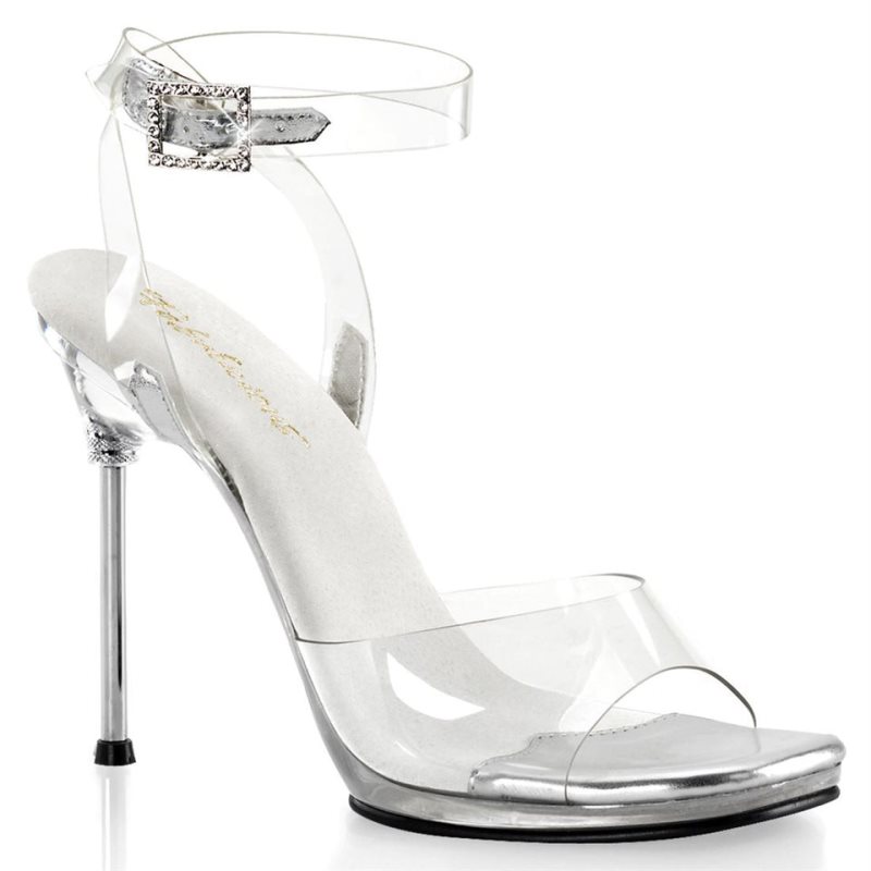 Pleaser Chic-06 Hakken Dames Clear | BELGIE BEQEOBIZ