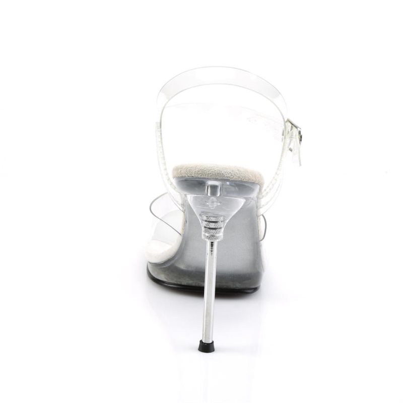 Pleaser Chic-08 Hakken Dames Clear | BELGIE BELZCNHU