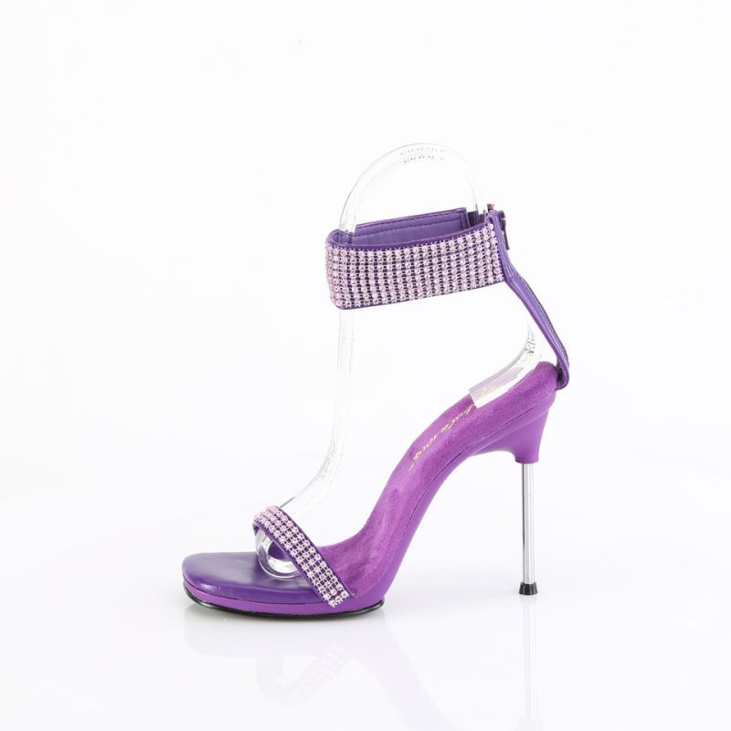 Pleaser Chic-40 Hakken Dames Paars | BELGIE BEZRJTBE