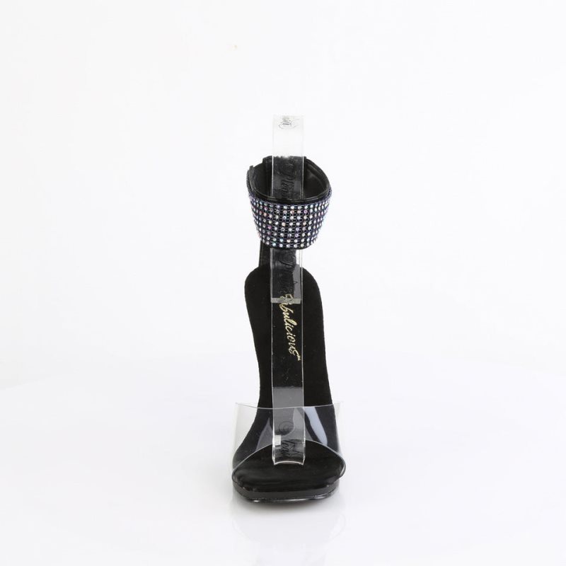 Pleaser Chic-42 Hakken Dames Zwart | BELGIE BEIXSEKG