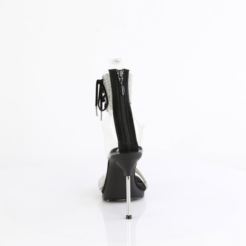 Pleaser Chic-47 Hakken Dames Zwart | BELGIE BEDEJPRQ