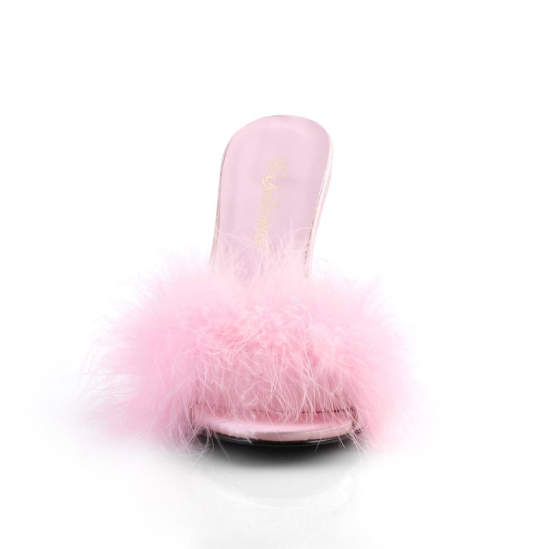 Pleaser Classique-01F Badslippers Dames Roze | BELGIE BEBIZTWE
