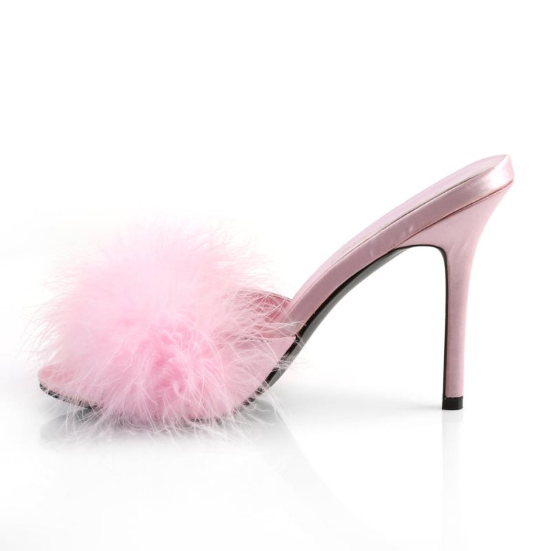 Pleaser Classique-01F Badslippers Dames Roze | BELGIE BEBIZTWE