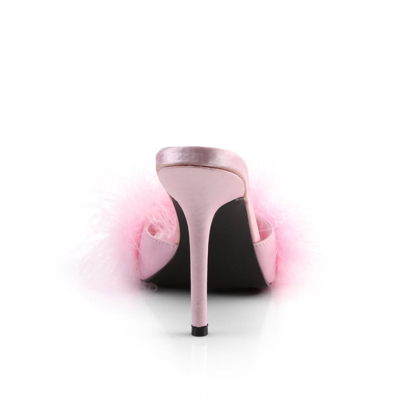 Pleaser Classique-01F Badslippers Dames Roze | BELGIE BEBIZTWE