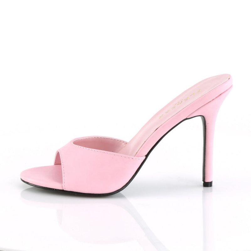 Pleaser Classique-01 Badslippers Dames Roze | BELGIE BEKNPARU