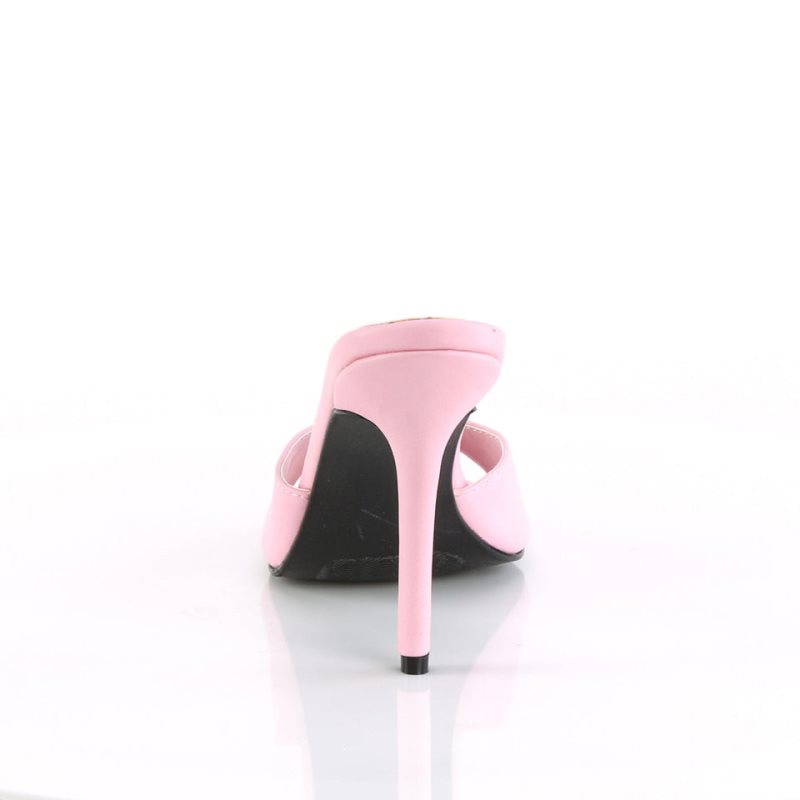 Pleaser Classique-01 Badslippers Dames Roze | BELGIE BEKNPARU
