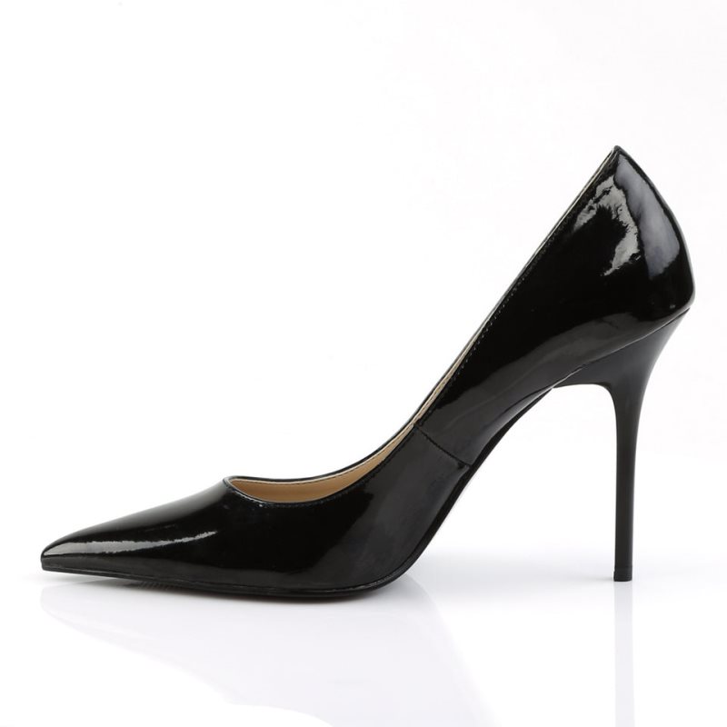 Pleaser Classique-20 Hakken Dames Zwart | BELGIE BECJXAMB