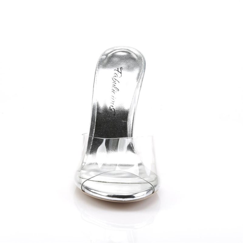 Pleaser Clearly-401 Badslippers Dames Clear | BELGIE BEEYHQXT