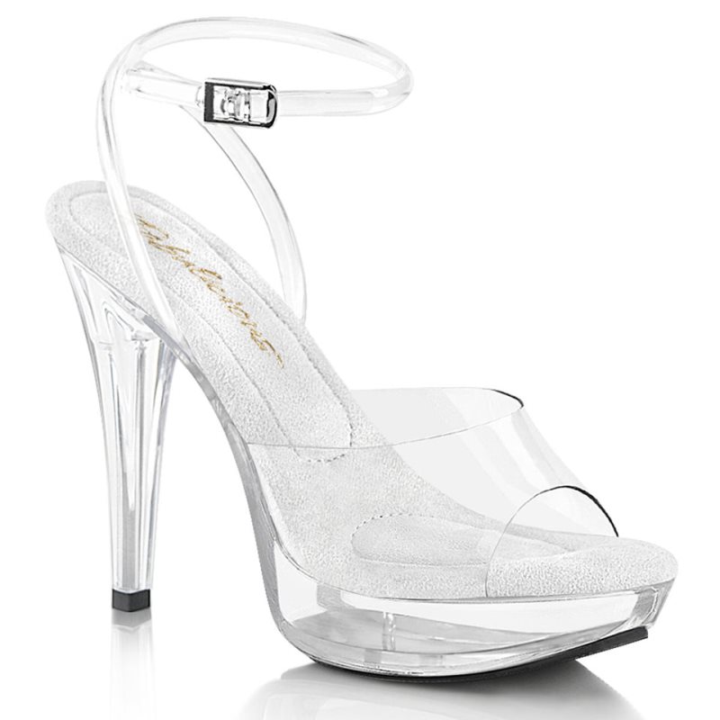 Pleaser Cocktail-506 Hakken Dames Clear | BELGIE BEXEMWGQ