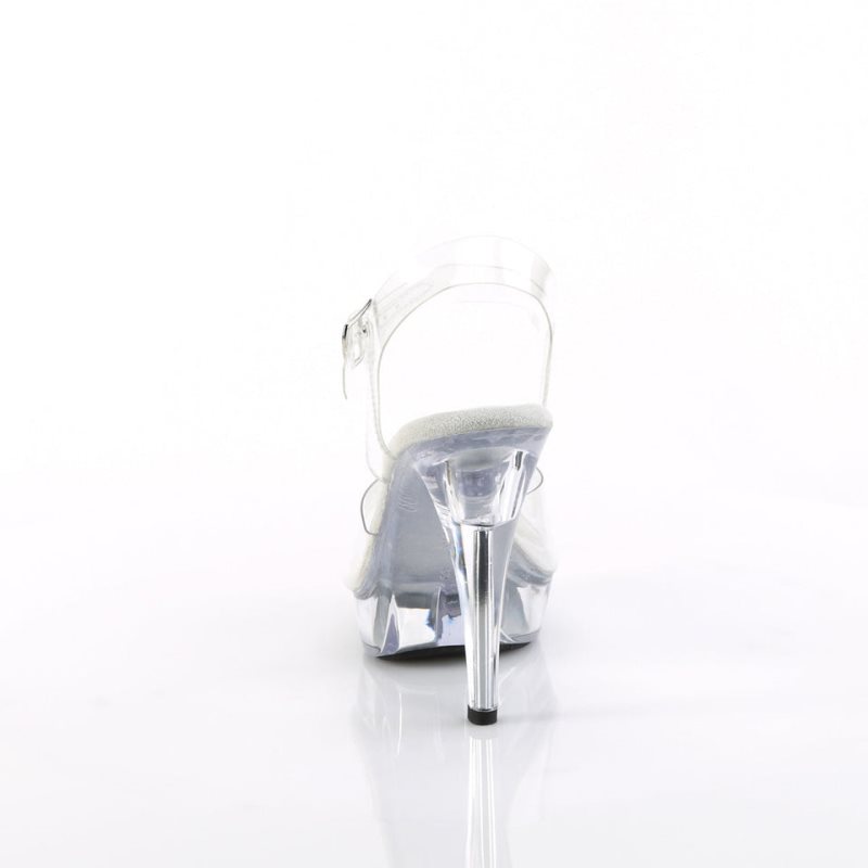 Pleaser Cocktail-508 Hakken Dames Clear | BELGIE BEEVBHAO