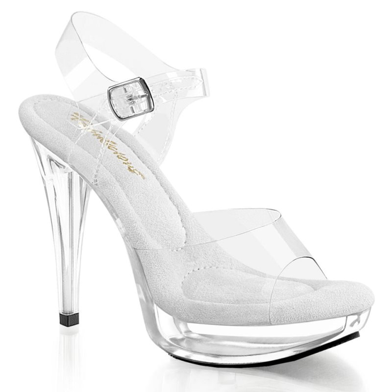Pleaser Cocktail-508 Hakken Dames Clear | BELGIE BEEVBHAO