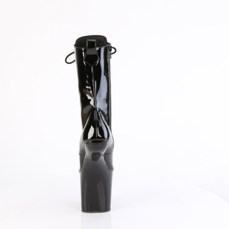 Pleaser Craze-1040 Laarzen Dames Zwart | BELGIE BEYHKWUX