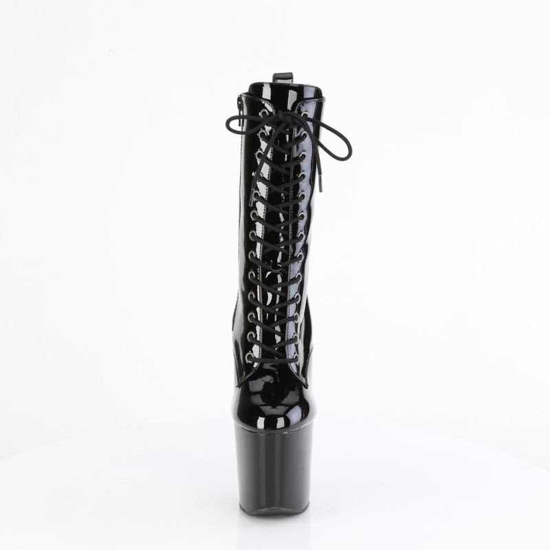 Pleaser Craze-1040 Laarzen Dames Zwart | BELGIE BEYHKWUX