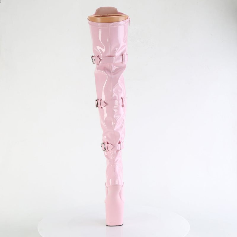 Pleaser Craze-3028 Hoge Hakken Dames Roze | BELGIE BEBPOTRL