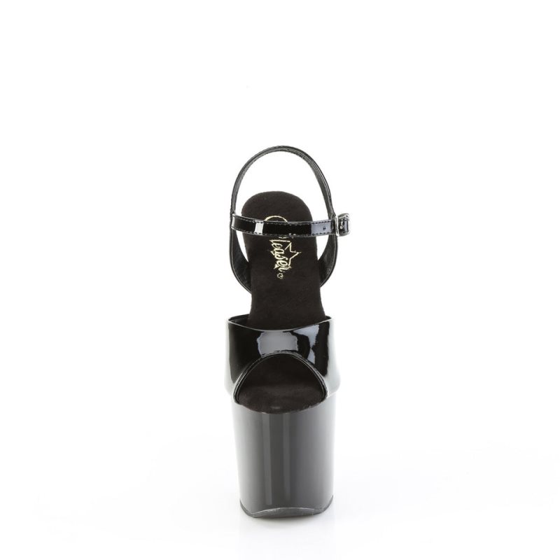 Pleaser Craze-809 Hakken Dames Zwart | BELGIE BEAEHNFV