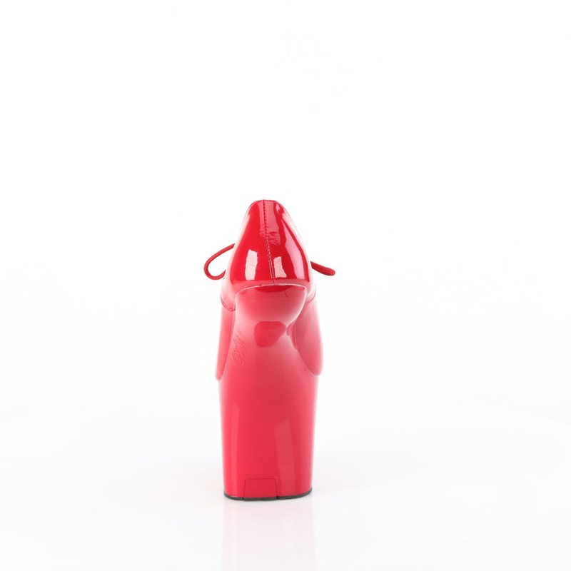 Pleaser Craze-860 Hakken Dames Rood | BELGIE BEOPBRWM