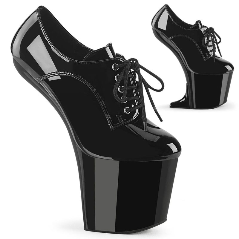 Pleaser Craze-860 Hakken Dames Zwart | BELGIE BEVKQMHP