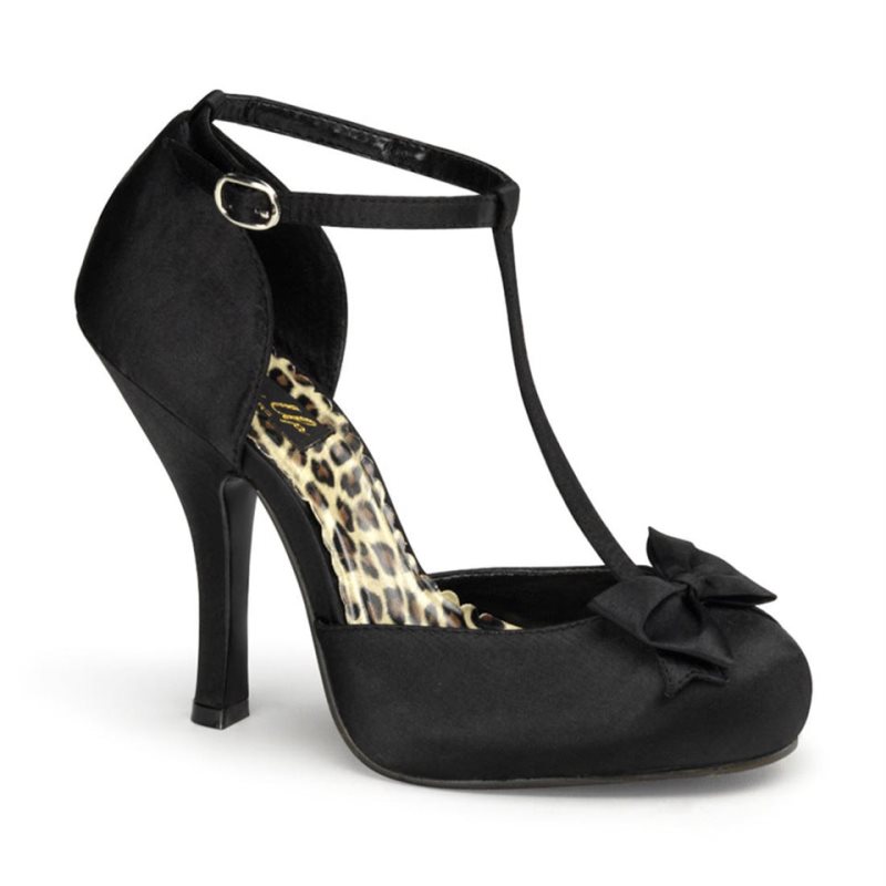 Pleaser Cutiepie-12 Hakken Dames Zwart | BELGIE BECFZUPG
