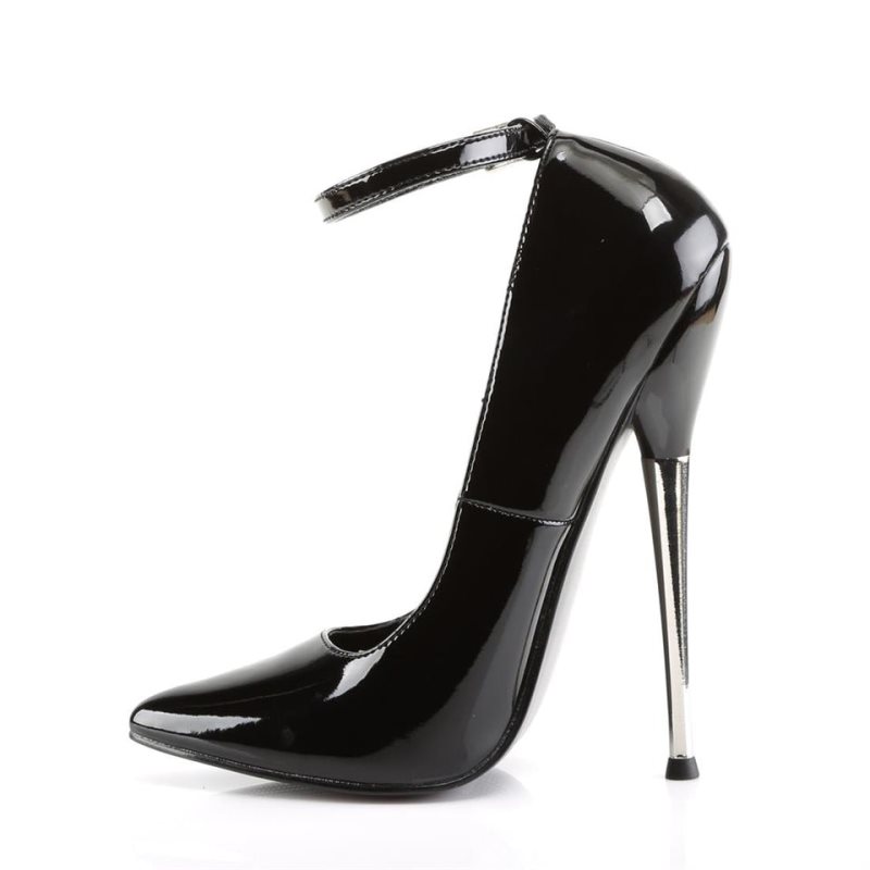 Pleaser Dagger-12 Hakken Dames Zwart | BELGIE BEYIQCXU