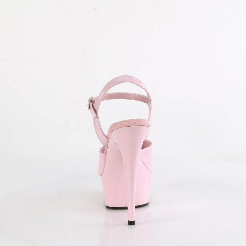 Pleaser Delight-609 Hakken Dames Roze | BELGIE BEULCDGI