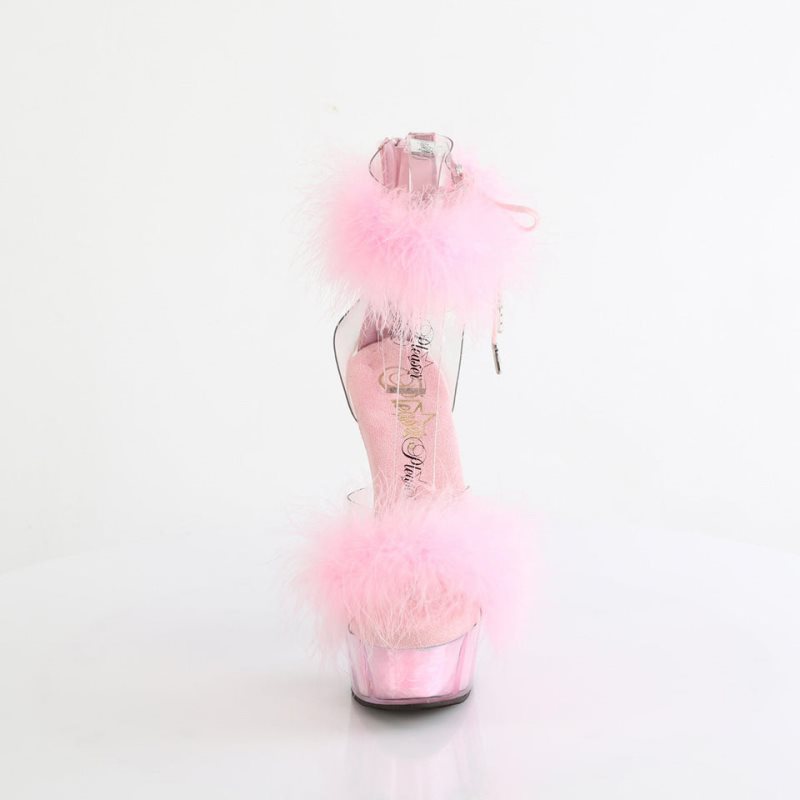 Pleaser Delight-624F Hakken Dames Roze | BELGIE BEDFLAES