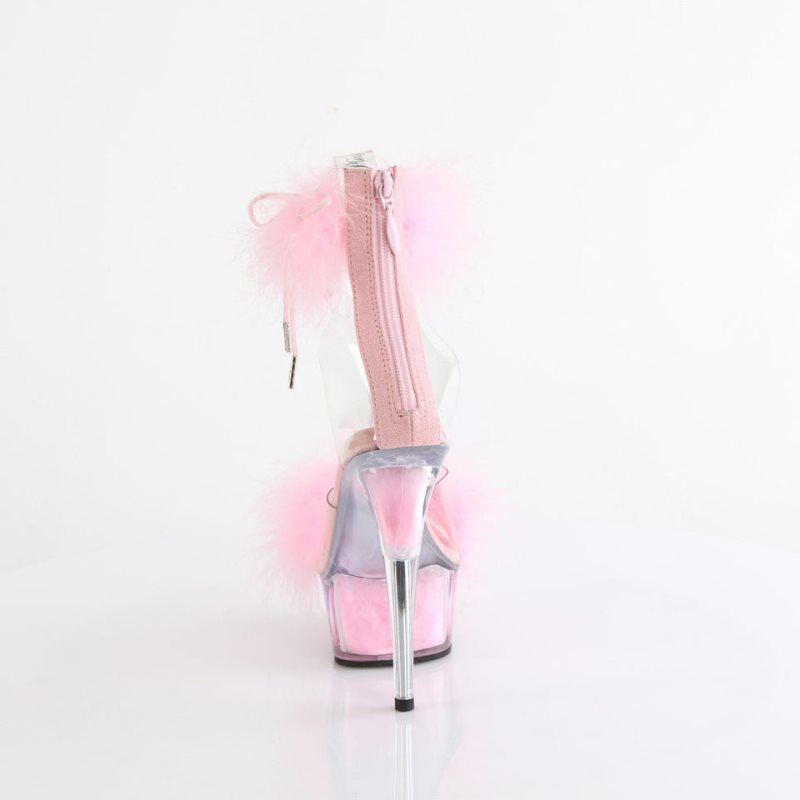 Pleaser Delight-624F Hakken Dames Roze | BELGIE BEDFLAES