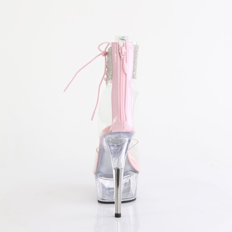 Pleaser Delight-624RS Hakken Dames Roze | BELGIE BEOCHUZE