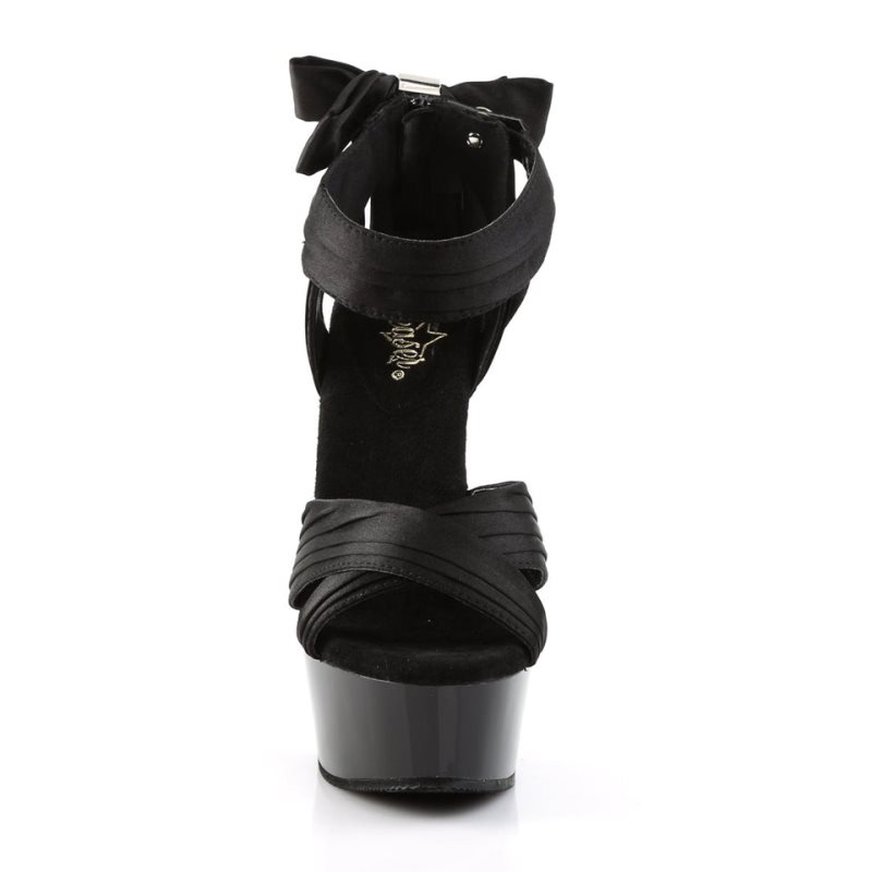 Pleaser Delight-668 Hakken Dames Zwart | BELGIE BEULVZWH