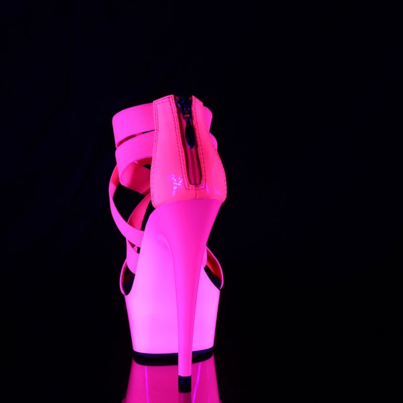 Pleaser Delight-669UV Hakken Dames Roze | BELGIE BEYXHOEF