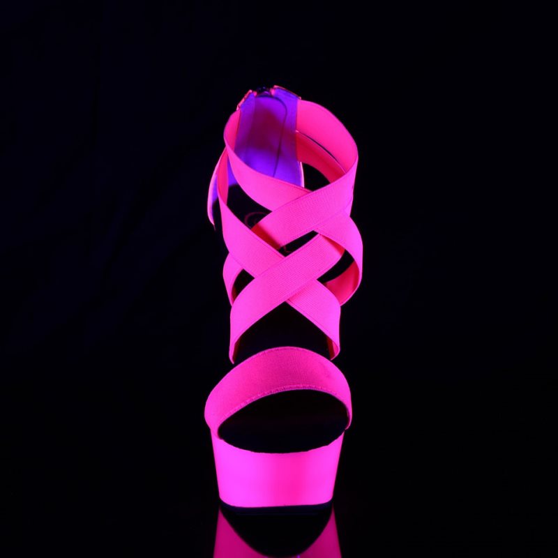 Pleaser Delight-669UV Hakken Dames Roze | BELGIE BEYXHOEF