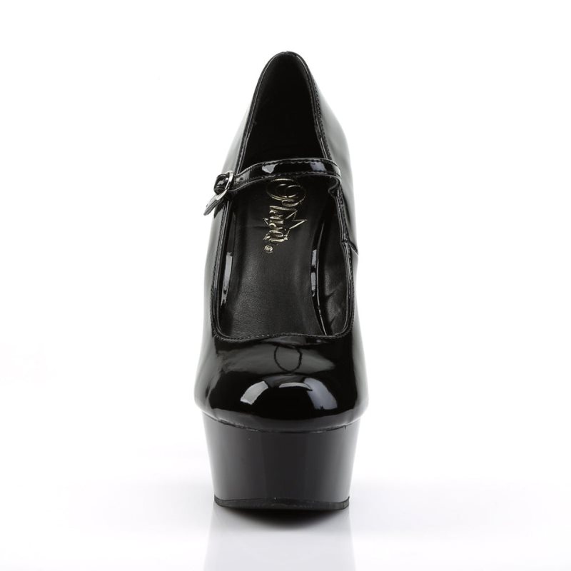 Pleaser Delight-687 Hakken Dames Zwart | BELGIE BEFRWMXG