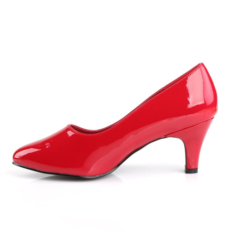 Pleaser Divine-420 Hakken Dames Rood | BELGIE BEGQTJNE
