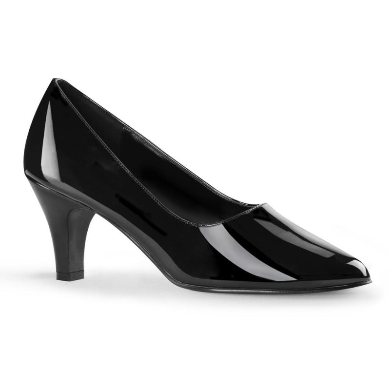 Pleaser Divine-420 Hakken Dames Zwart | BELGIE BENIQCBA