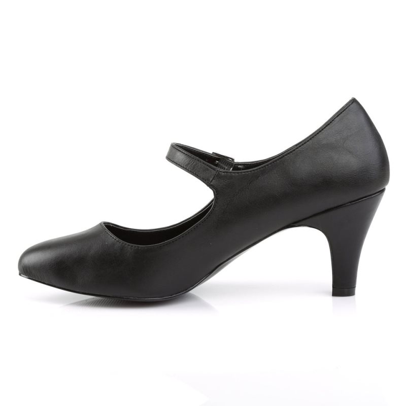 Pleaser Divine-440 Vegan Leather Hakken Dames Zwart | BELGIE BEBNPLIV