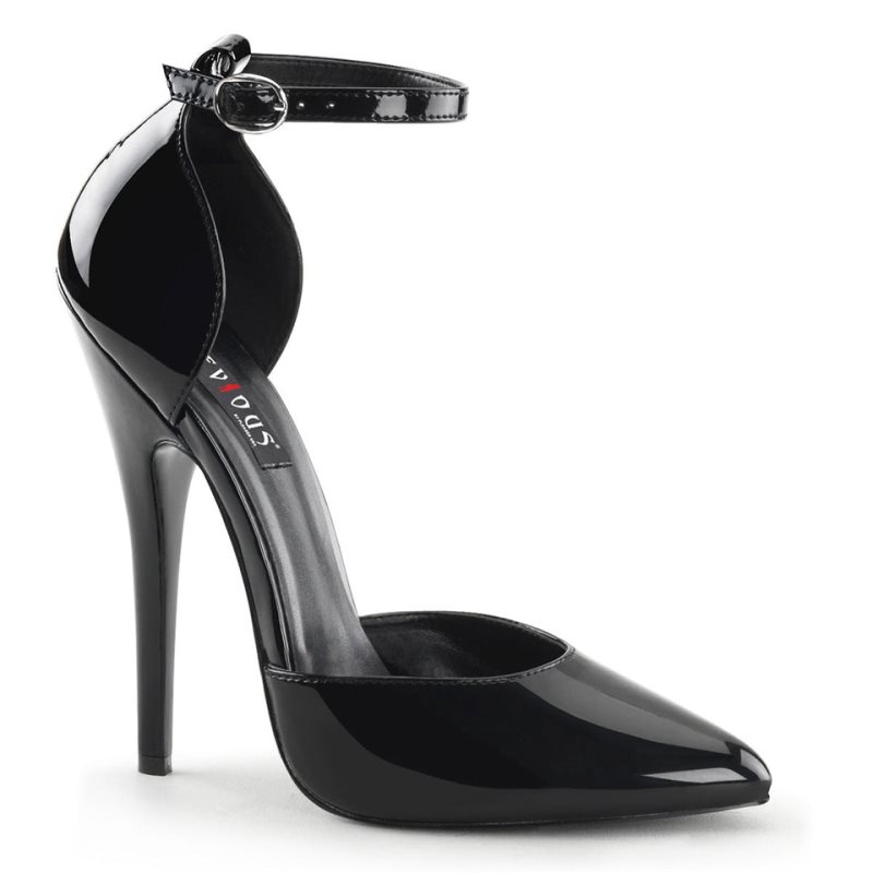 Pleaser Domina-402 Hakken Dames Zwart | BELGIE BEPTAFEU