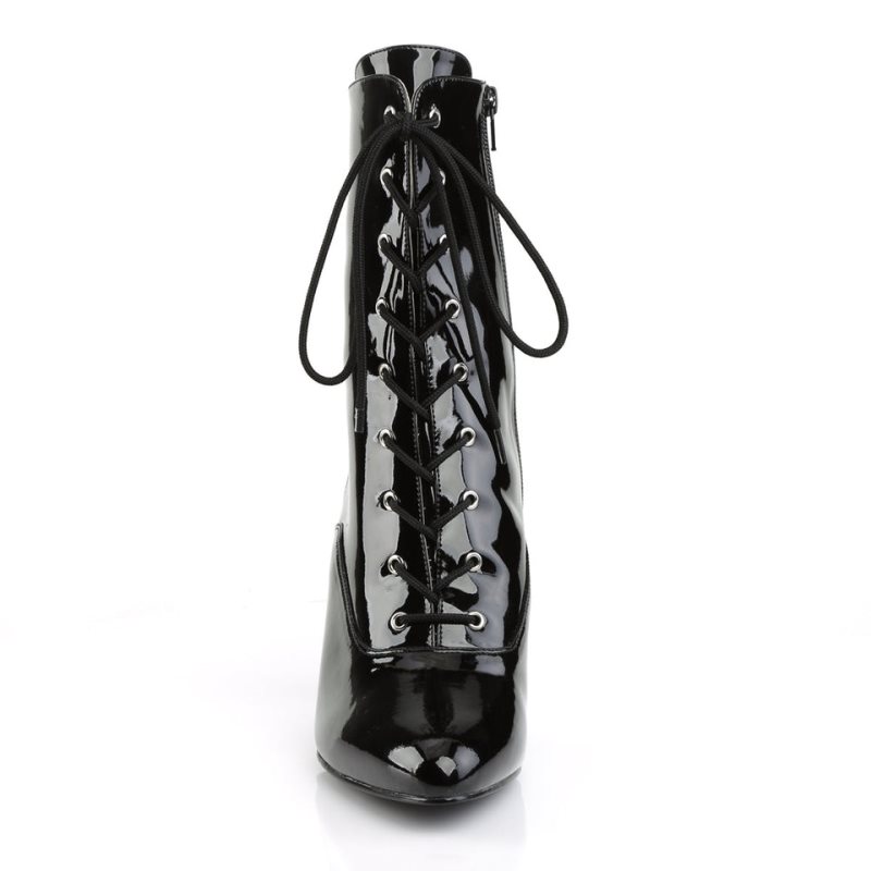 Pleaser Dream-1020 Laarzen Dames Zwart | BELGIE BETLWAXB