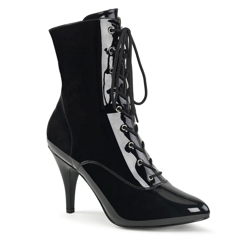 Pleaser Dream-1020 Laarzen Dames Zwart | BELGIE BETLWAXB