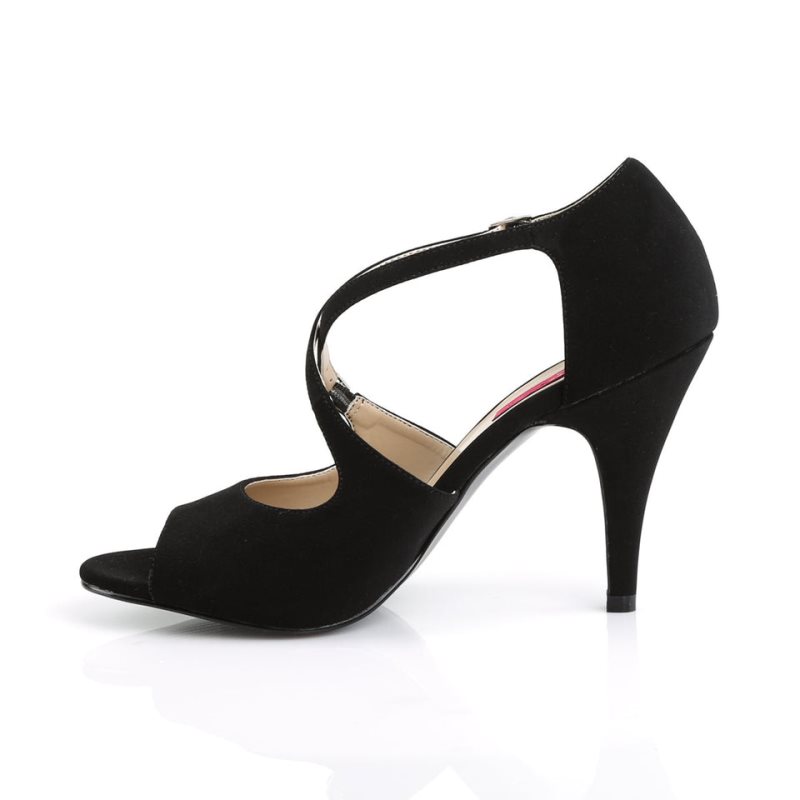 Pleaser Dream-412 Hakken Dames Zwart | BELGIE BESDNWGP