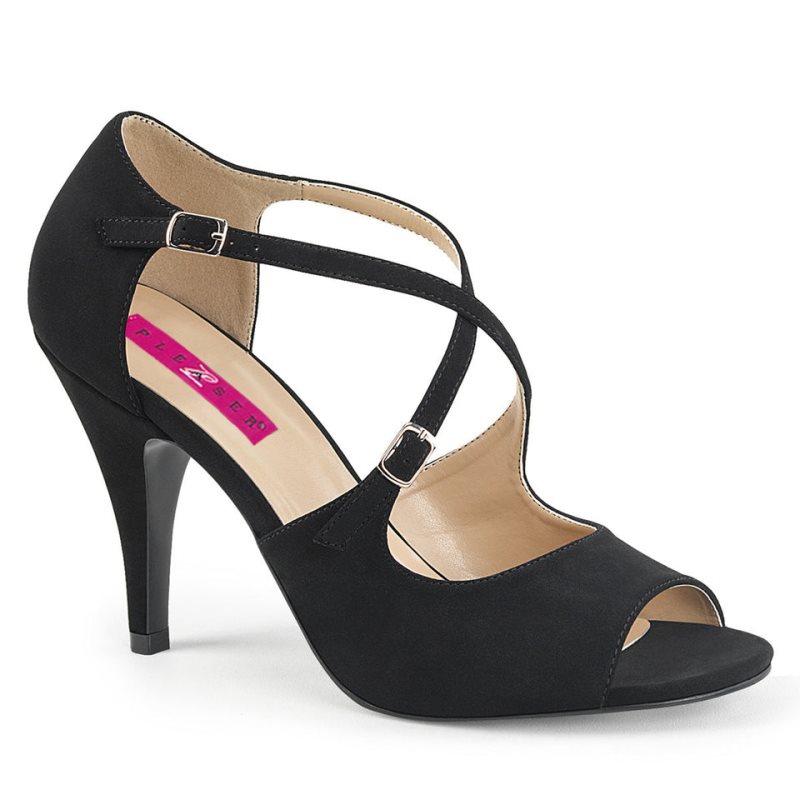 Pleaser Dream-412 Hakken Dames Zwart | BELGIE BESDNWGP